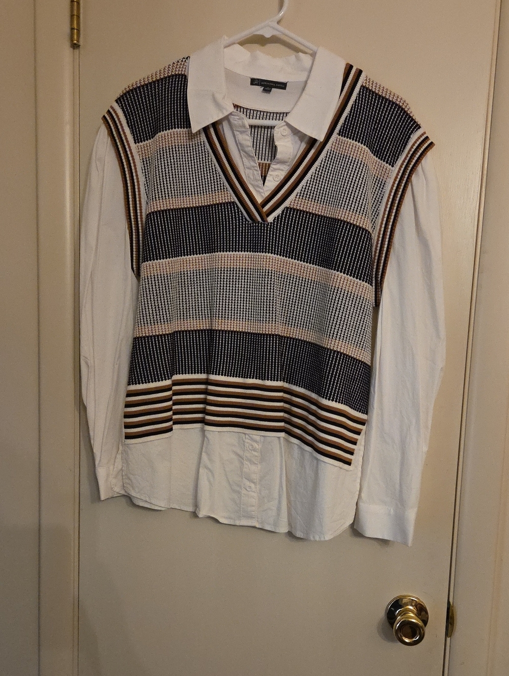 Adrianna Papell XL Shirtvest